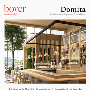 Lampade Domita by Bover: il fascino dell'artigianalit�