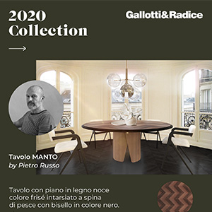 Un total living senza tempo: nuova collezione 2020 Gallotti&Radice