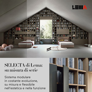 Sistema giorno modulare Selecta di Lema: su misura di serie
