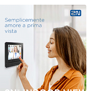 Videocitofono full touchscreen 2N View Indoor: stile, eleganza e sicurezza 