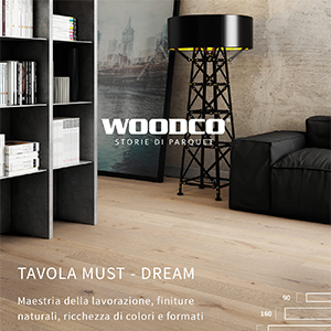 Parquet artigianali in rovere Woodco: finiture naturali per progetti esclusivi