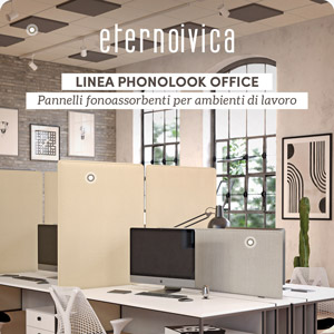 Pannelli fonoassorbenti per ambienti di lavoro Phonolook Office by Eterno Ivica