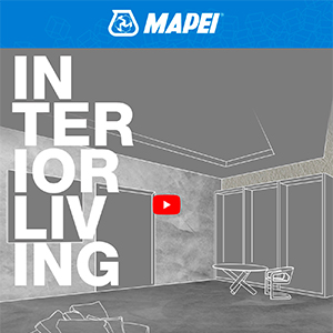 Ultratop Loft Mapei: rivestimento cementizio per pavimenti decorativi e rivestimenti a parete