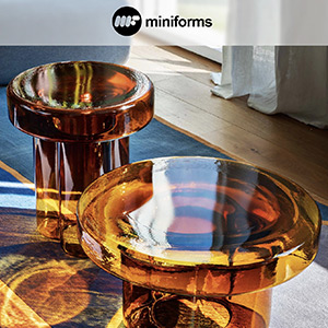 Miniforms, tavolino in vetro soffiato di Murano: scopri Soda
