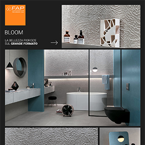 Grande formato. Grande bellezza: scopri Bloom di Fap Ceramiche