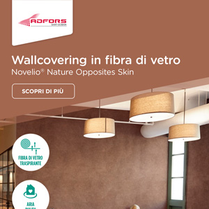 Wallcovering in fibra di vetro Adfors Saint-Gobain: la rivoluzione dei rivestimenti murali