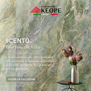 Ceramiche Keope 9cento: il marmo ispirato all'architettura di inizio novecento