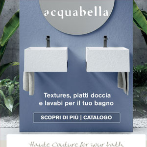 Textures, piatti doccia e lavabi per il tuo bagno: Acquabella