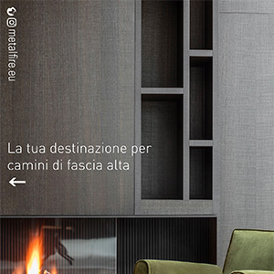 Caminetti aperti e chiusi di alta qualit� Metalfire