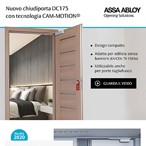 Nuovo chiudiporta ASSA ABLOY: innovazione e tecnologia nel minimo ingombro