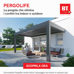 Pergola in alluminio che amplia gli spazi della tua casa: Pergolife by BT Group