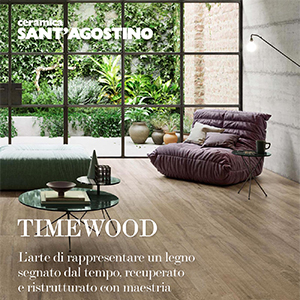 Ceramica Sant'Agostino: gres effetto legno naturale TimeWood
