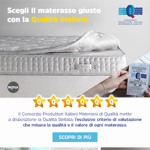 Scegli il materasso giusto per te con la Qualit� Stellata