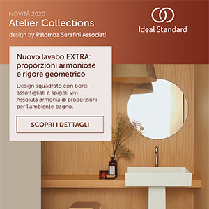 Extra, il nuovo lavabo di Ideal Standard: design squadrato e approccio versatile
