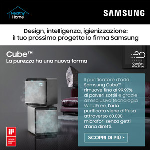 Design, igiene e aria pulita Samsung: voucher esclusivo Archiproducts