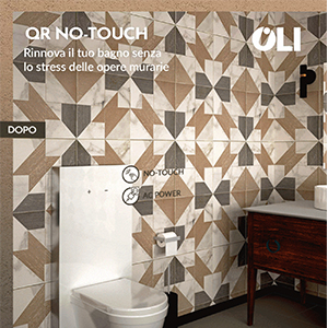 Rinnova il tuo bagno senza opere murarie: QR No-Touch by OLI