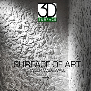 Rivestimenti decorativi 3D Surface: Giardino di Boboli