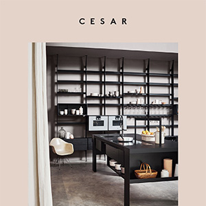 Sistemi di librerie e contenimento Cesar - The 50's: unire, elevare, sorprendere