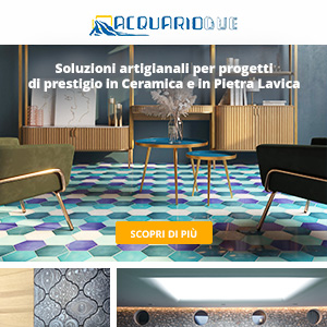 Progettare con la ceramica e la pietra lavica: soluzioni artigianali Acquario Due