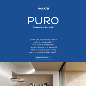 Marazzi Alba: pavimenti e rivestimenti antibatterici di ispirazione marmorea