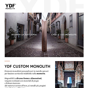 YDF Ricorda la tua storia. Crea il tuo monolite