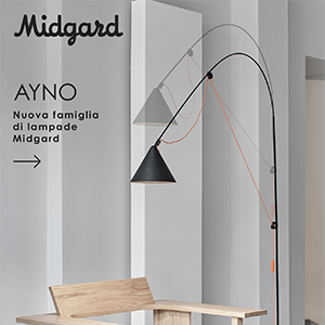 AYNO - nuova collezione di lampade Midgard firmate Stefan Diez