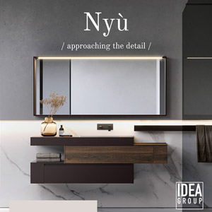 Arredo bagno Ny� by Idea: moderno, versatile, personalizzabile