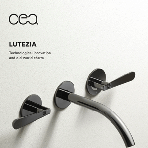 Rubinetteria Lutezia by Ceadesign: innovazione tecnologica e fascino antico