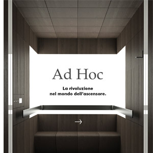 Ad Hoc - La rivoluzione nel mondo dell�ascensore