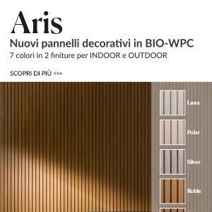 Nuovi pannelli decorativi Tarimatec in BIO-WPC