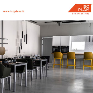Pavimento nuvolato in cemento a basso spessore: Skyconcrete by Isoplam