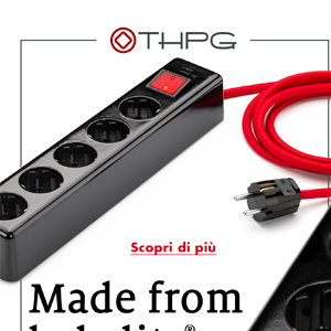 Presa elettrica a 5 posti in bachelite by THPG