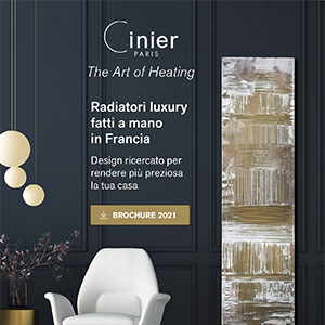 Radiatori e scaldasalviette luxury, fatti a mano in Francia: CINIER