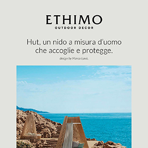 Ethimo Hut: un progetto di benessere outdoor ed ecofriendly
