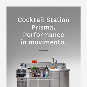 Cocktail Station Prisma: performance in movimento