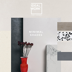 Pavimenti e rivestimenti in cemento Ideal Work: Minimal Shades
