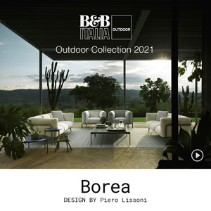 B&B Italia Outdoor Collection 2021 - Borea by Piero Lissoni