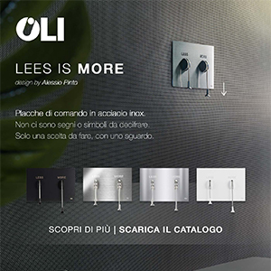 Placche di comando Less is more by OLI: il ritorno alla semplicit�