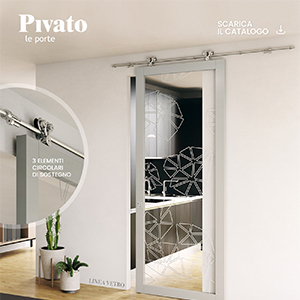 Pivato Scorrevoli Special: la sensazione di avere in casa una parete in movimento