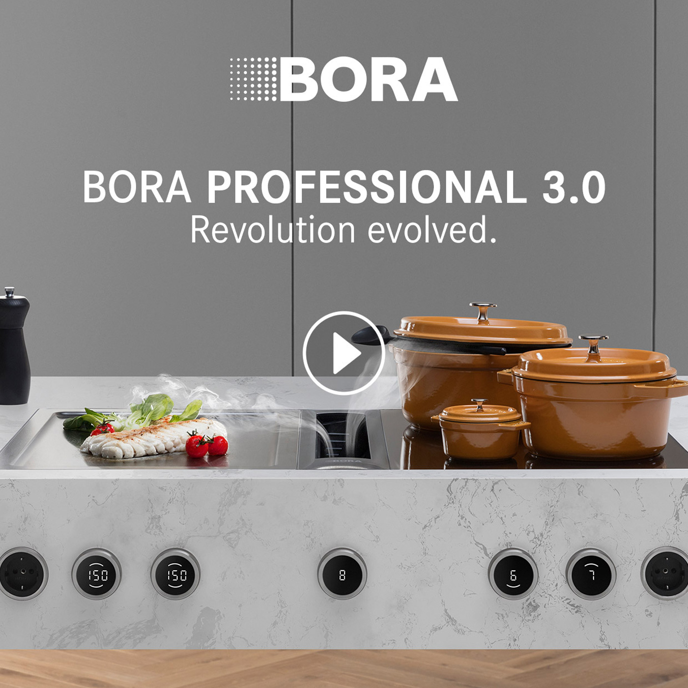 Bora Professional 3.0: aspiratore e piano cottura combinati