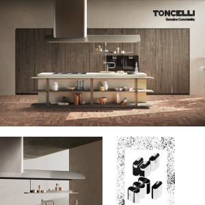 Pinea by Toncelli: a new kitchen landscape