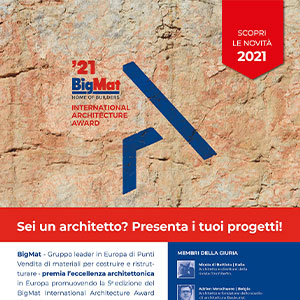 BigMat International Architecture Award: presenta il tuo progetto