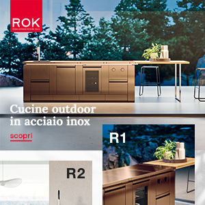 Cucine outdoor in acciaio inox Rok: un modulo, infinite soluzioni