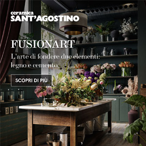 Ceramica Sant'Agostino Fusionart: l'arte di fondere legno e cemento