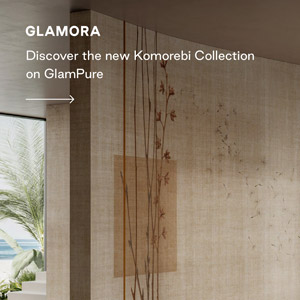 Carte da parati in lino Glamora ispirate alle atmosfere Japandi: Komorebi Collection