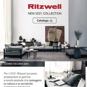 Divani componibili, panche e tavoli Ritzwell dallo spirito giapponese e minimale