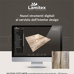 Lamitex, laminati decorativi per l'interior design: scopri il configuratore 3D