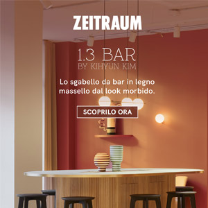 Zeitraum, sgabello 1.3 BAR: look morbido per ristoranti, bar e bistrot