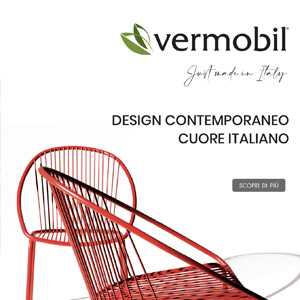 Arredi e complementi outdoor contemporanei dal cuore italiano: Vermobil