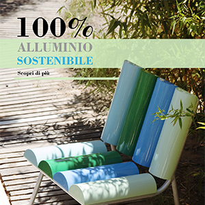 altreforme: arredi in alluminio 100% sostenibile